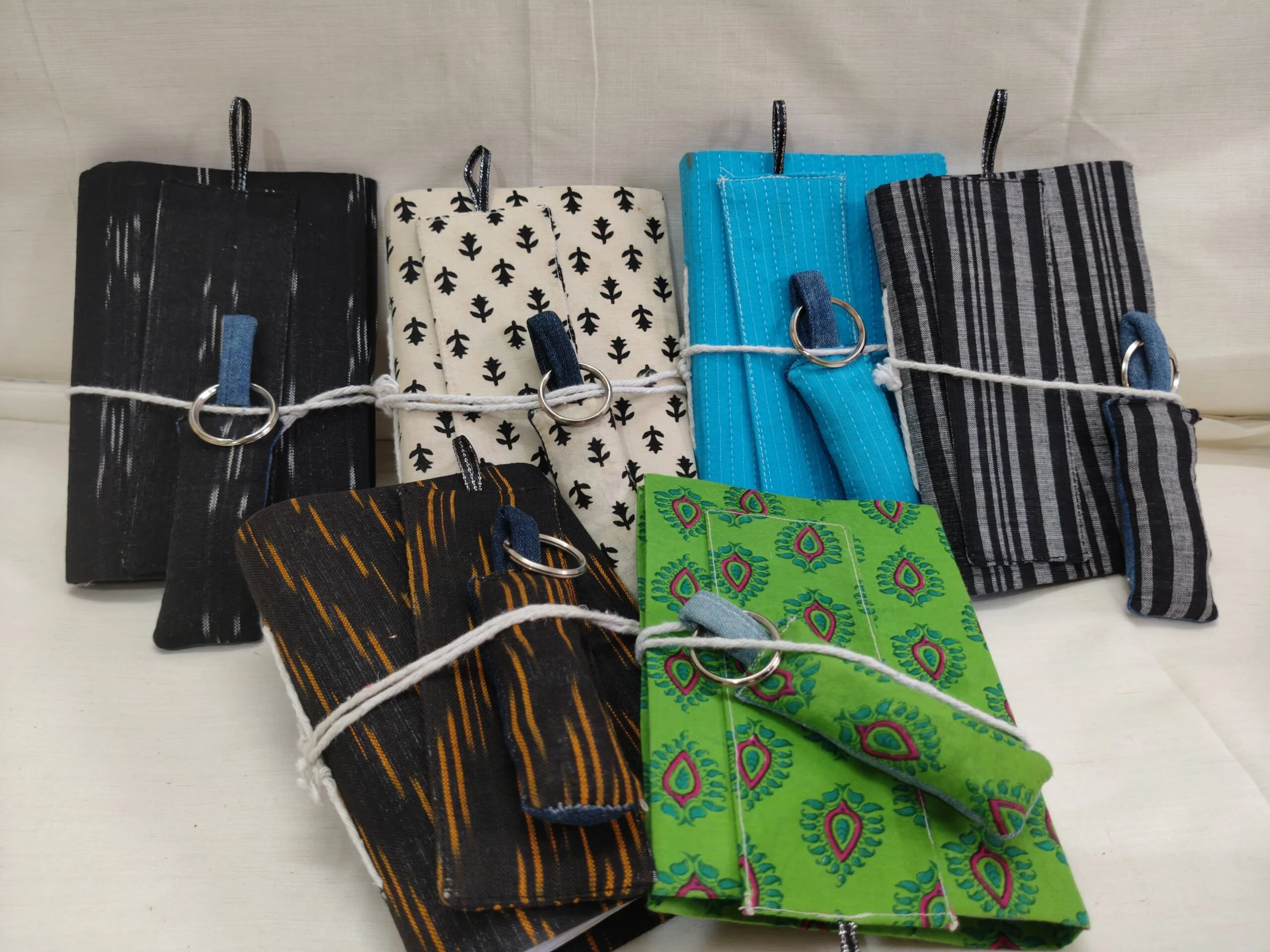 IMG-20251012-WA0030-scaled-1.jpg JALPAIBON Handmade Cotton Fabric Notebook Bundle with Matching Keyring and Bookmark