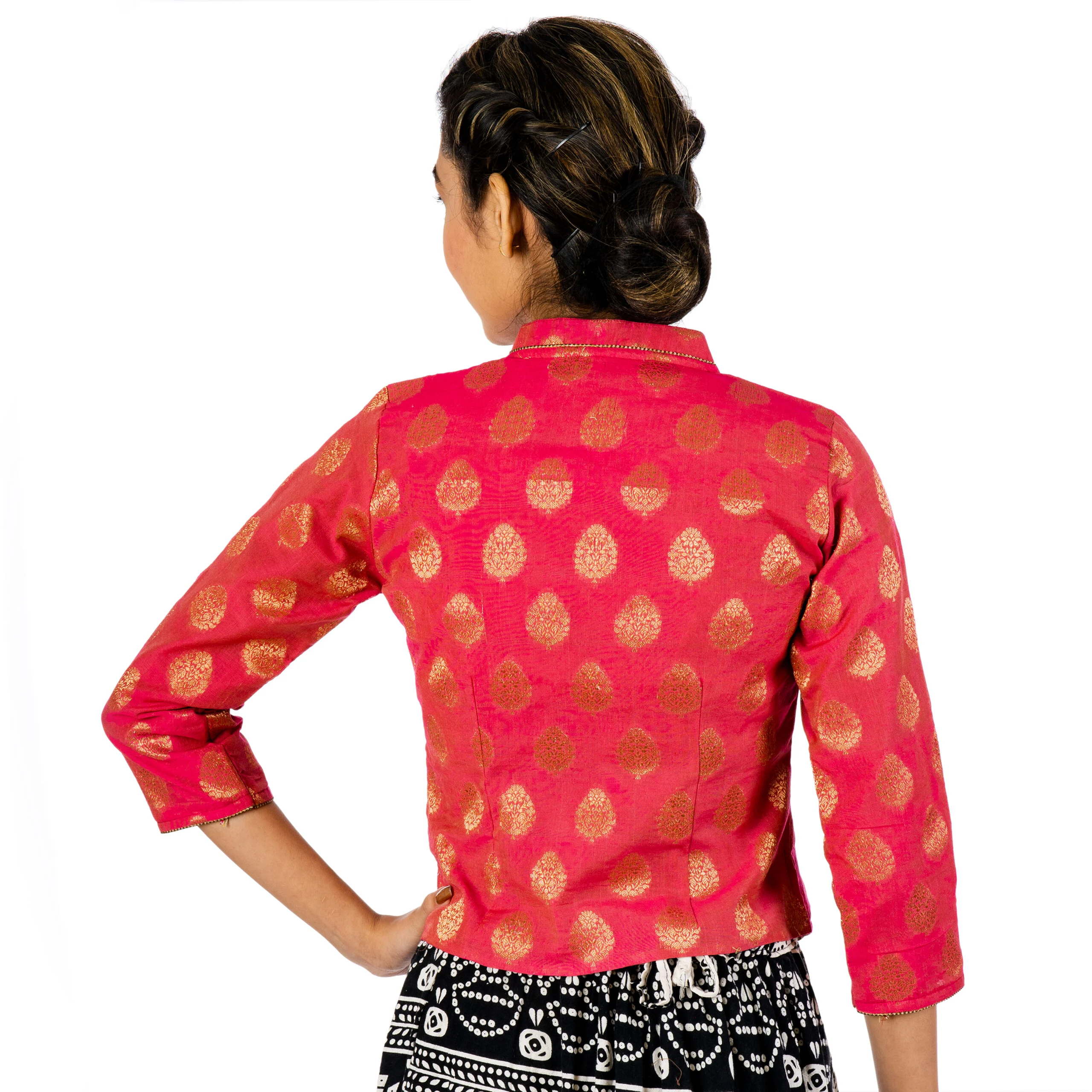 JALPBL-0007_2-scaled-1.jpg JALPAIBON Collar Neck Women Blouse in Pink