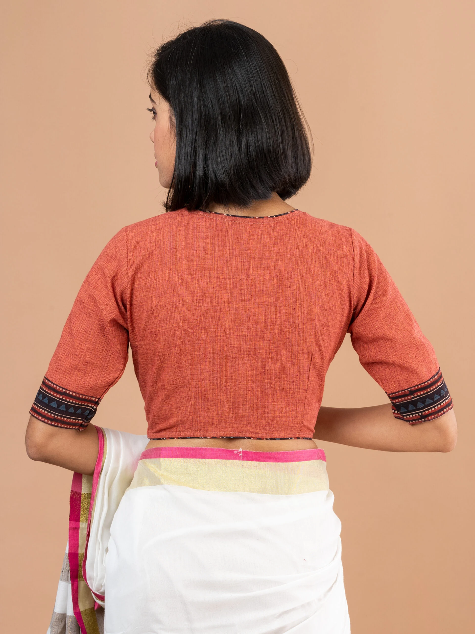 JALPBL-23-04-107_3-scaled-1.jpg JALPAIBON Round Neck Women Blouse In Rust