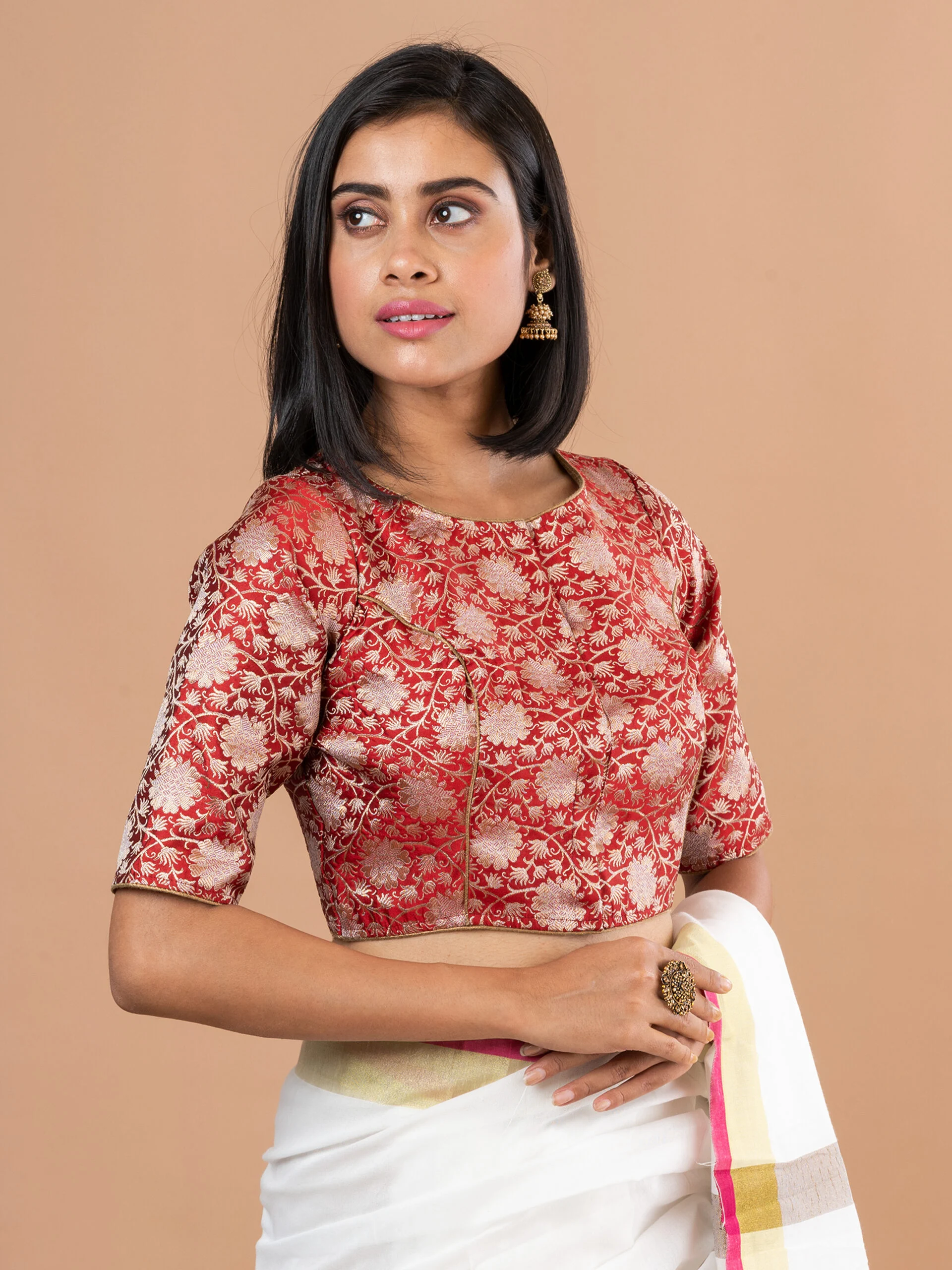 JALPBL-23-04-108_1-scaled-1.jpg JALPAIBON Round Neck Women Blouse in Red